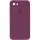 Чохол Silicone Case Square Full Camera Protective (AA) для Apple iPhone 7 / 8 / SE (2020) (4.7") Бордовий / Maroon