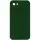Чохол Silicone Case Square Full Camera Protective (AA) для Apple iPhone 7 / 8 / SE (2020) (4.7") Зелений / Army green