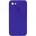 Чохол Silicone Case Square Full Camera Protective (AA) для Apple iPhone 7 / 8 / SE (2020) (4.7") Фіолетовий / Ultra Violet
