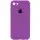 Чохол Silicone Case Square Full Camera Protective (AA) для Apple iPhone 7 / 8 / SE (2020) (4.7") Фіолетовий / Grape