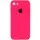 Чохол Silicone Case Square Full Camera Protective (AA) для Apple iPhone 7 / 8 / SE (2020) (4.7") Рожевий / Barbie pink