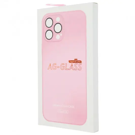 Чехол TPU+Glass Sapphire matte case для Apple iPhone 11 Pro (5.8"), Chanel Pink - изображение 3