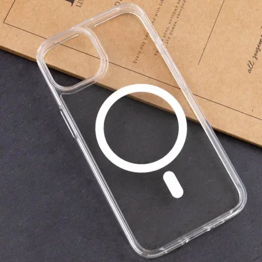 Чохол SGP Ultra Hybrid (MagFit) для Apple iPhone 14 (6.1") Прозорий - зображення 4 