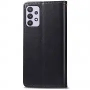Шкіряний чохол книжка GETMAN Gallant (PU) для Samsung Galaxy A13 4G, Чорний