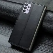 Шкіряний чохол книжка GETMAN Gallant (PU) для Samsung Galaxy A13 4G, Чорний