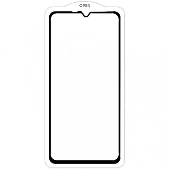 Захисне скло SKLO 5D (тех.пак) для Samsung Galaxy A04 / A04s / A04e Чорний / Біла підкладка