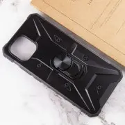 Ударопрочный чехол Pathfinder Ring для Samsung Galaxy A04, Черный / Black