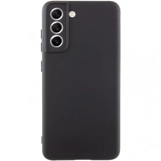 Чохол Silicone Cover Lakshmi Full Camera (A) для Samsung Galaxy S22+ Чорний / Black