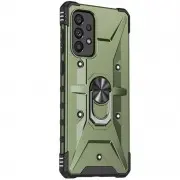 Ударопрочный чехол Pathfinder Ring для Samsung Galaxy A53 5G, Зеленый / Army Green