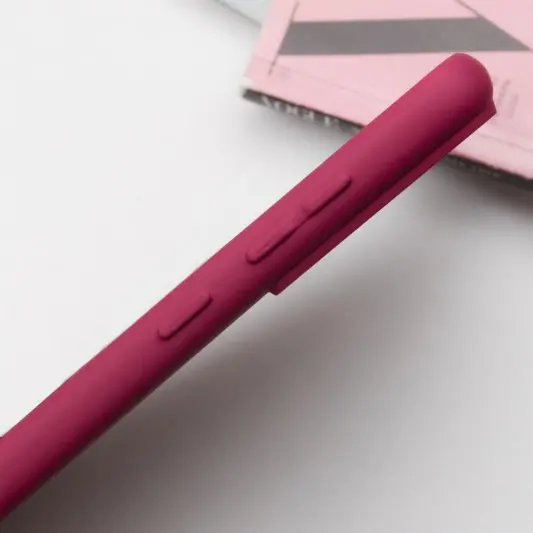 Чохол Silicone Cover Lakshmi Full Camera (A) для Samsung Galaxy S23 Бордовий / Marsala - зображення 3 