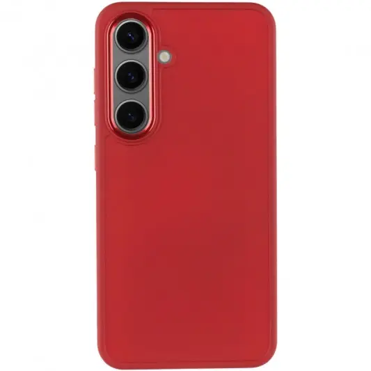 TPU чохол Bonbon Metal Style для Samsung Galaxy S23+ Червоний / Red - зображення 1 