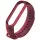 Силиконовый ремешок для Xiaomi Mi Band 3/4 Бордовый / Maroon
