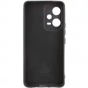 Чохол Silicone Cover Lakshmi Full Camera (A) для Xiaomi Poco X5 5G / Redmi Note 12 5G, Чорний / Black