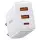 МЗП Baseus Compact Quick Charger 30W QC+PD (2USB-A/1C) (CCXJ-E) Білий