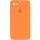 Чохол Silicone Case Square Full Camera Protective (AA) для Apple iPhone 7 / 8 / SE (2020) (4.7") Помаранчевий / Papaya