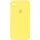 Чохол Silicone Case Square Full Camera Protective (AA) для Apple iPhone 7 / 8 / SE (2020) (4.7") Жовтий / Yellow