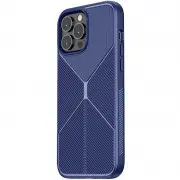 Чехол TPU BlackWood для Apple iPhone 12 Pro Max (6.7") Синий