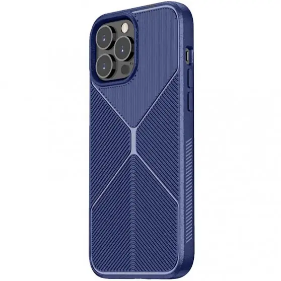 Чохол TPU BlackWood для Apple iPhone 12 Pro Max (6.7") Синій