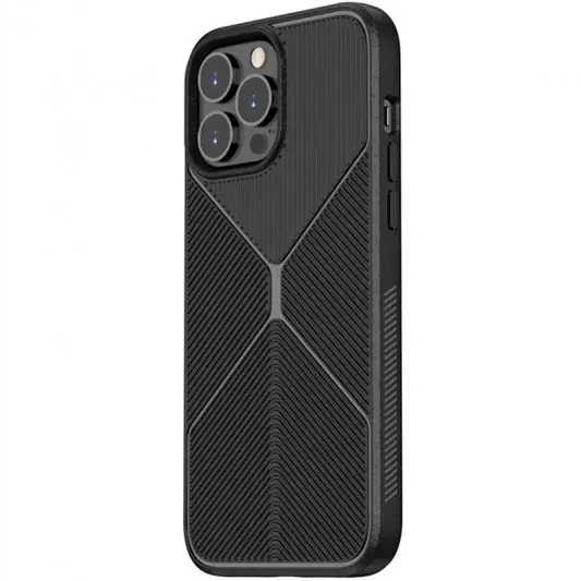 Чехол TPU BlackWood для Apple iPhone 12 Pro Max (6.7") Черный