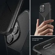 Чехол TPU BlackWood для Apple iPhone 12 Pro Max (6.7"), Черный