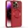 TPU чохол Bonbon Metal Style with MagSafe для Apple iPhone 12 Pro Max (6.7") Червоний / Red