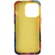 Шкіряний чохол Colour Splash with MagSafe для Apple iPhone 13 Pro Max (6.7"), Orange / Red