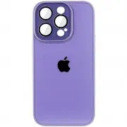Чохол TPU+Glass Sapphire Midnight для Apple iPhone 12 Pro (6.1"), Бузковий / Dasheen
