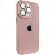 Чохол TPU+Glass Sapphire Midnight для Apple iPhone 12 Pro (6.1"), Рожевий / Pink Sand