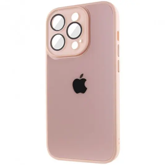 Чохол TPU+Glass Sapphire Midnight для Apple iPhone 12 Pro (6.1"), Рожевий / Pink Sand - зображення 2 