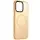 TPU+PC чохол Metal Buttons with MagSafe Colorful для Apple iPhone 14 (6.1") Персиковий / Orange