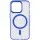 Чохол TPU Iris with MagSafe для Apple iPhone 14 Pro Max (6.7") Синій
