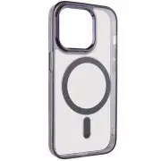 Чохол TPU Iris with MagSafe для Apple iPhone 14 Pro Max (6.7"), Чорний