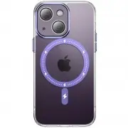 Чохол TPU+PC Colorful with MagSafe для Apple iPhone 14 (6.1") Purple