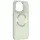 TPU чохол Bonbon Metal Style with MagSafe для Apple iPhone 14 (6.1") Білий / White