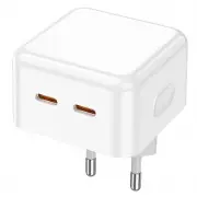 Зарядное устройство Borofone BA76A Source PD35W (2Type-C), White