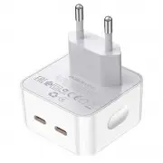 Зарядное устройство Borofone BA76A Source PD35W (2Type-C), White