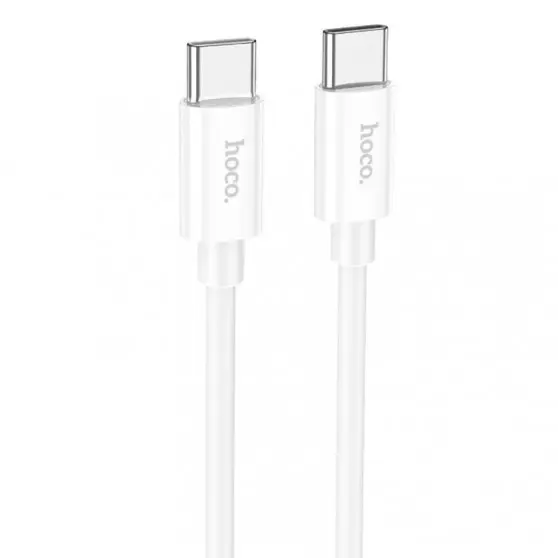 Дата кабель Hoco X87 Magic Type-C to Type-C PD 60W (1m) White