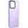 TPU+PC чохол Metal Buttons with MagSafe Colorful для Apple iPhone 14 (6.1") Бузковий / Light Purple