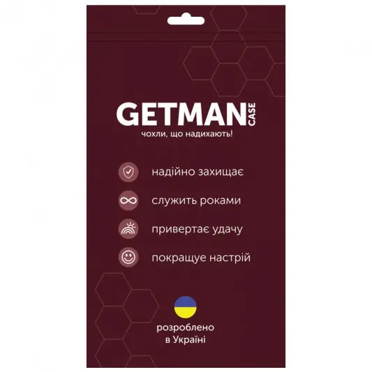 TPU чохол GETMAN Ease logo посилені кути для Apple iPhone 12 Pro / 12 (6.1") Сірий (прозорий) - зображення 2 