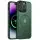 TPU+PC чехол Metal Buttons with MagSafe Colorful для Apple iPhone 13 Pro Max (6.7") Зеленый / Dark Green