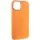 Чехол Silicone Case Metal Buttons (AA) для Apple iPhone 12 Pro Max (6.7") Оранжевый / Marigold