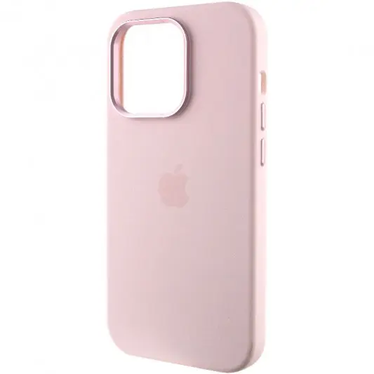 Чехол Silicone Case Metal Buttons (AA) для Apple iPhone 13 Pro Max (6.7") Розовый / Chalk Pink - изображение 2