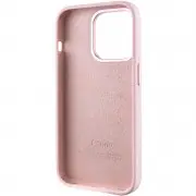 Чехол Silicone Case Metal Buttons (AA) для Apple iPhone 13 Pro Max (6.7"), Розовый / Chalk Pink