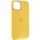 Чехол Silicone Case Metal Buttons (AA) для Apple iPhone 14 (6.1") Желтый / Sunglow