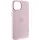 Чехол Silicone Case Metal Buttons (AA) для Apple iPhone 14 (6.1") Розовый / Chalk Pink