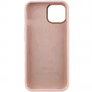 Чохол Silicone Case Metal Buttons (AA) для Apple iPhone 14 (6.1"), Рожевий / Chalk Pink