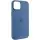 Чехол Silicone Case Metal Buttons (AA) для Apple iPhone 14 (6.1") Синий / Blue Jay