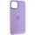 Чехол Silicone Case Metal Buttons (AA) для Apple iPhone 14 (6.1") Сиреневый / Lilac