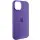Чехол Silicone Case Metal Buttons (AA) для Apple iPhone 14 (6.1") Фиолетовый / Iris