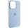 Чохол Silicone Case Metal Buttons (AA) для Apple iPhone 14 Pro (6.1") Блакитний / Blue Fog